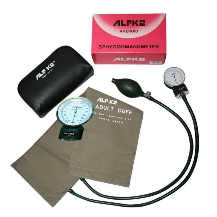 ALPK2-Original-Japan-Manual-Blood-Pressure-Monitor-with-Stethoscope-V-500-Bn6Ot