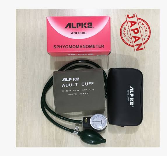 ALPK2-Original-Japan-Manual-Blood-Pressure-Monitor-with-Stethoscope-V-500-Bn6Ot
