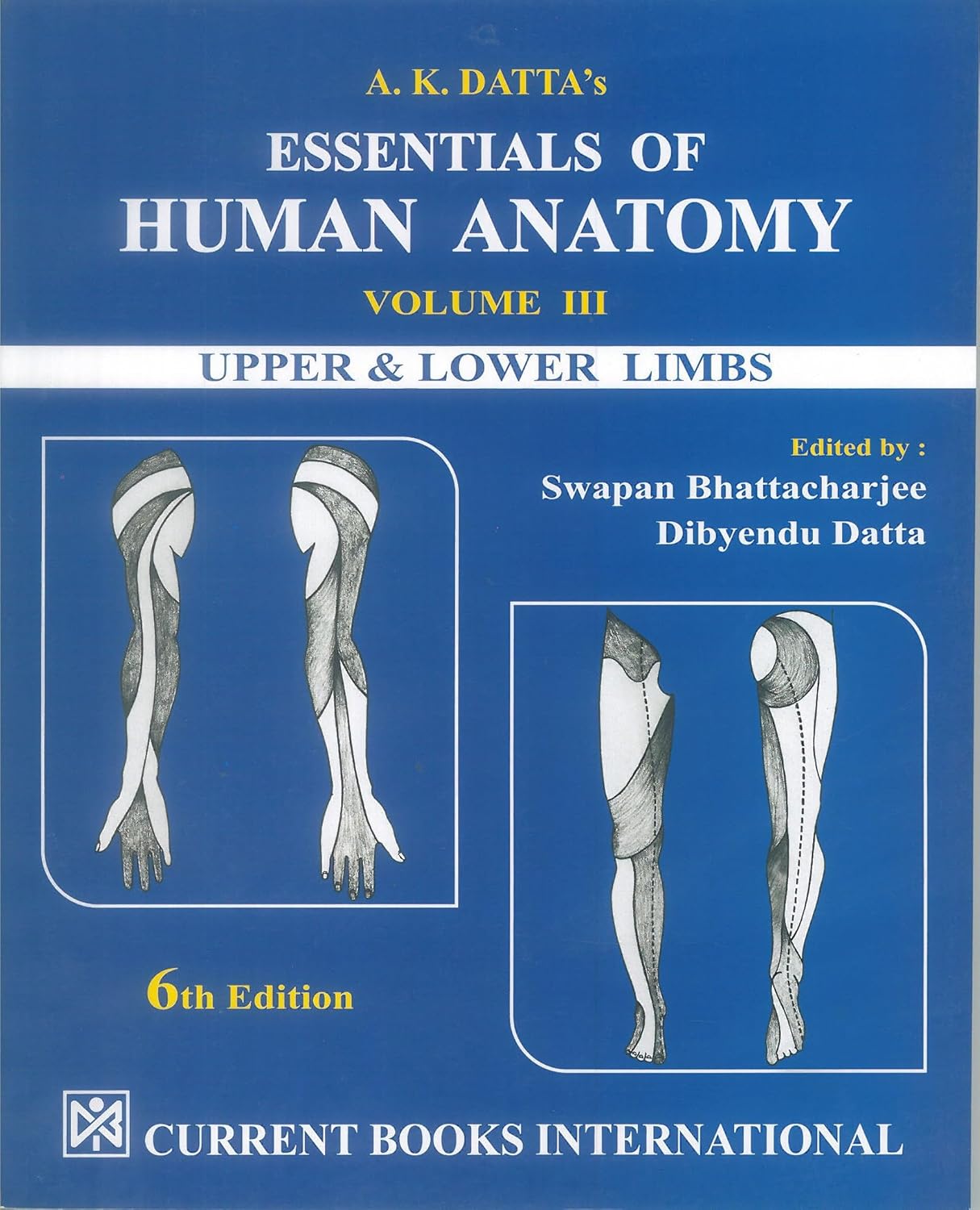 Essentials-of-Human-Anatomy-Upper--Lower-Limbs-Volume-III-6th-Edition-XDrbr