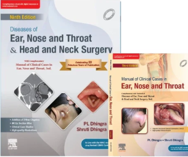 Diseases-of-Ear-Nose-Throat-and-Head--Neck-Surgery-9th-Edition-2026--Manual-of-Clinical-Cases-in-Ear-Nose-and-Throat-3rd-Edition-Set-of-2-Books-VKHER