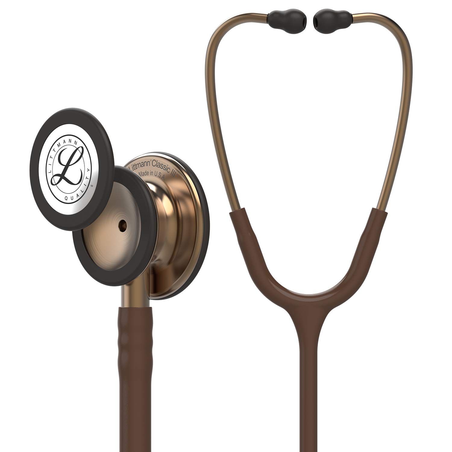 3M-Littmann-Classic-III-Monitoring-Stethoscope-Copper-Finish-Chestpiece-Chocolate-Tube-5809-8i3Ew